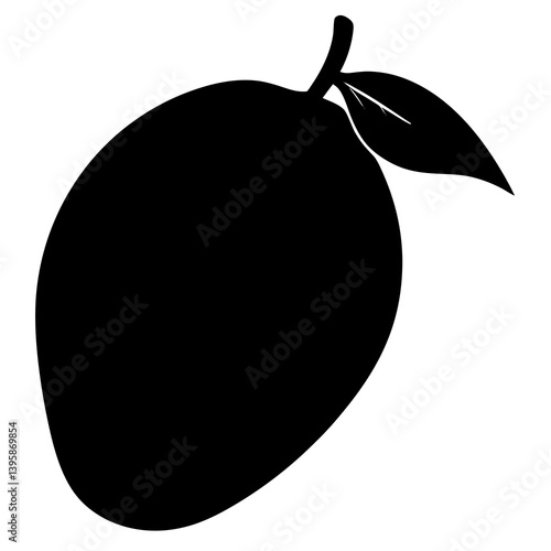 vector illustration of a mango