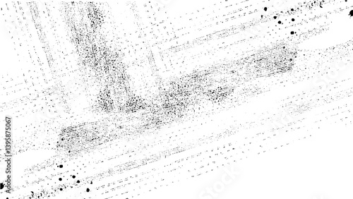 Scratched Grunge Urban Background Texture Vector. grunge black and white distressed texture background. noise small particles of debris and dust. Distressed uneven background.