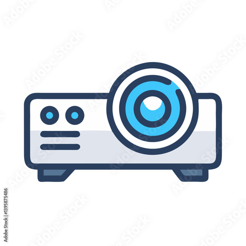 Digital Projector Icon Design