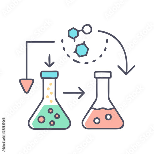  Chemical Reaction Icon