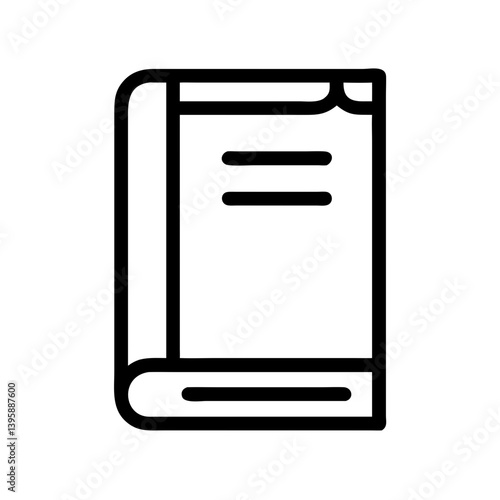 Closed Book Icon