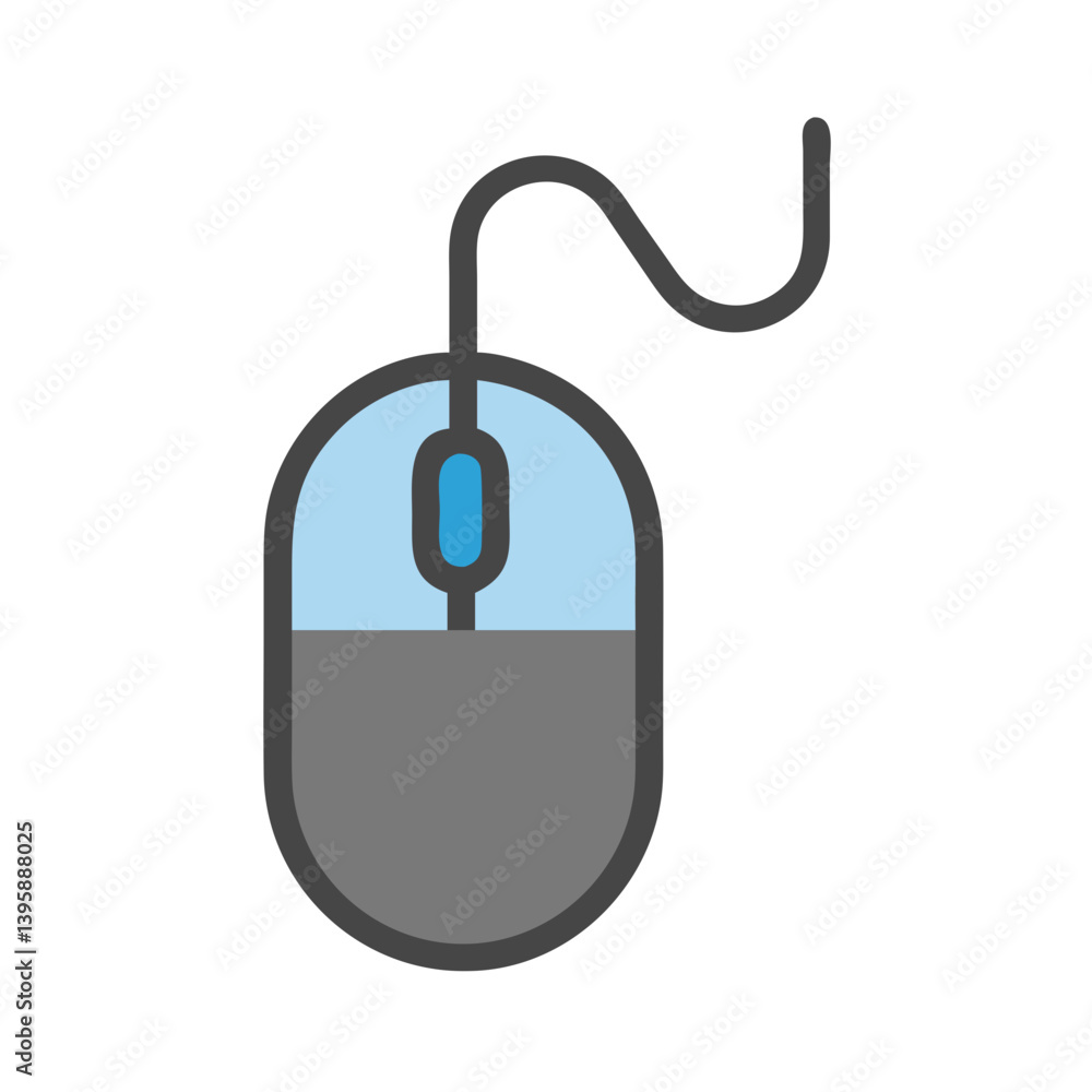 Computer Mouse Vector Icon Computer Mouse Vector Icon