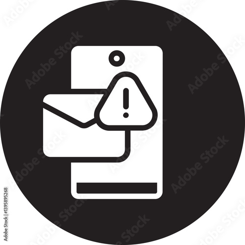 Spam glyph icon