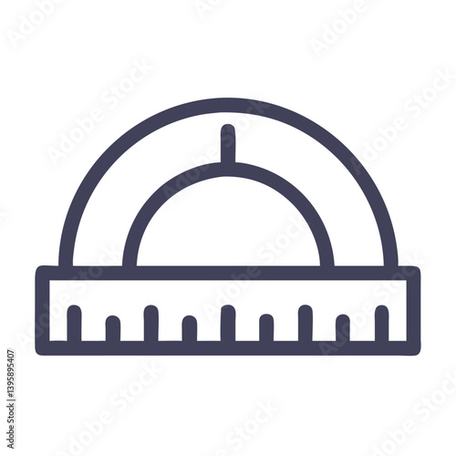  Stylish Protractor Icon