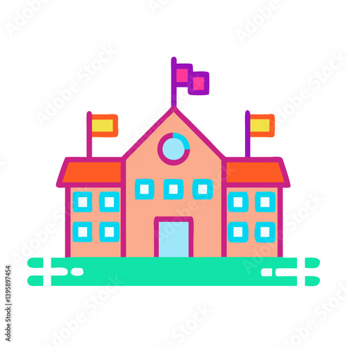  Stylish Schoolyard Icon