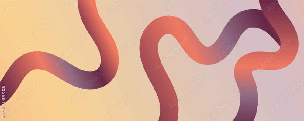 Abstract gradient wave bold line web background. Abstract gradient multicolored wavy stripes background. Gradient colorful curve lines shape backdrop for brochure, cover, poster, banner, web header Abstract gradient wave bold line web background. Abstract gradient multicolored wavy stripes background. Gradient colorful curve lines shape backdrop for brochure, cover, poster, banner, web header