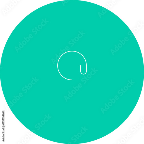Email Address single vector illustration icon