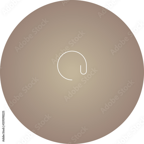 Email Address single vector illustration icon