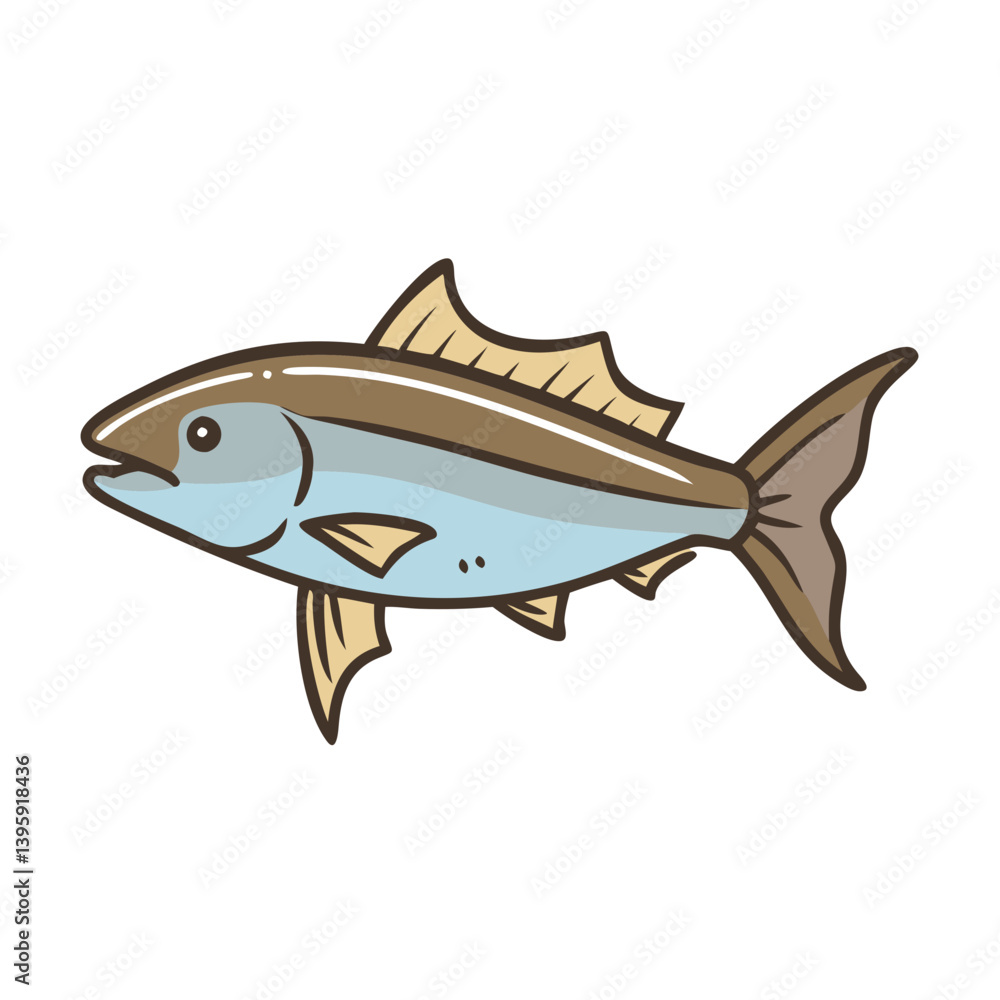 cobia icon, cobia vector illustration-simple illustration of cobia, perfect for cobia logos and icons cobia icon, cobia vector illustration-simple illustration of cobia, perfect for cobia logos and icons