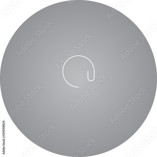 Email Address single vector illustration icon