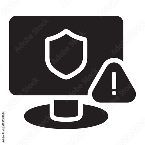Threat  glyph icon