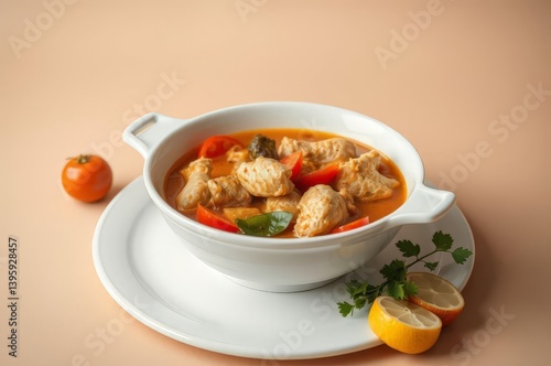 Wallpaper Mural Delicious Chicken Stew Presentation Torontodigital.ca