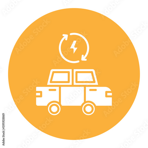 Electric Car Icon