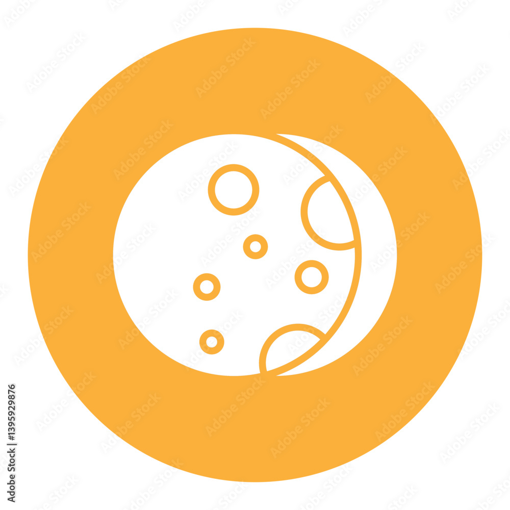 Obraz premium Lunar Eclipse Icon