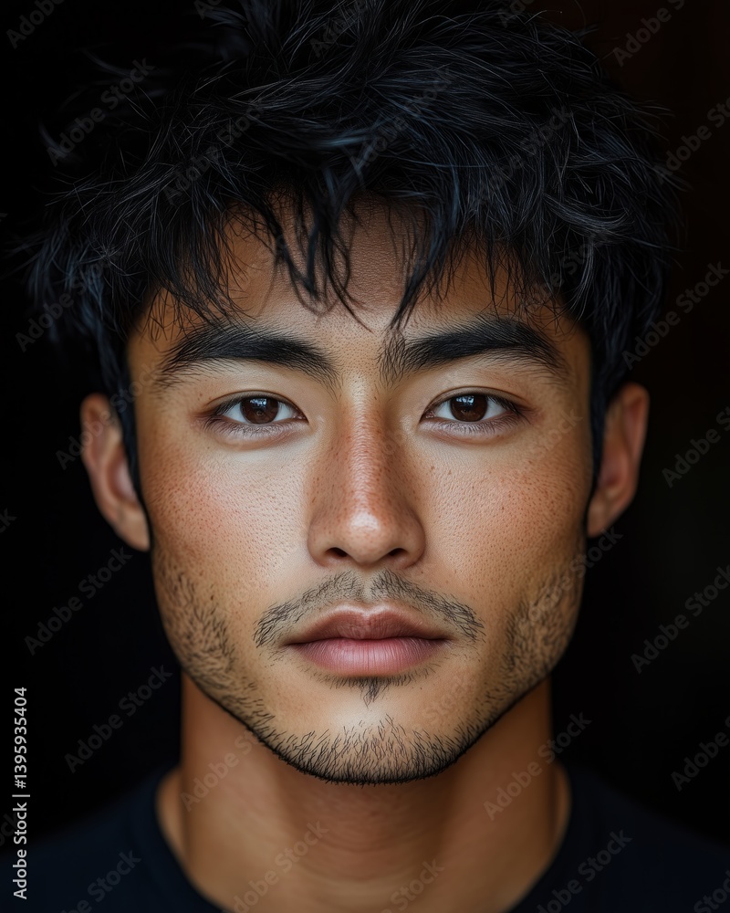 Obraz premium Studio photo young man's expression