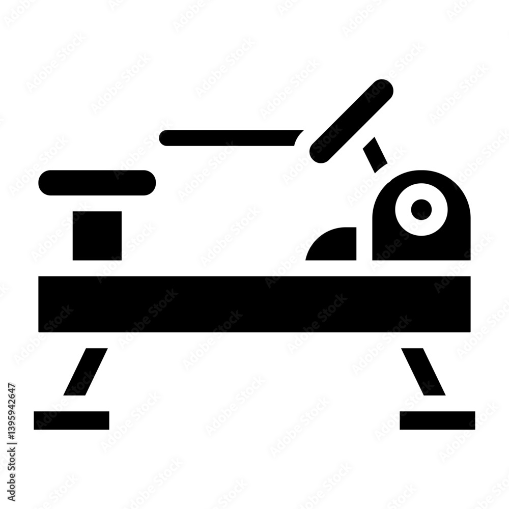 Rowing Machine line icon