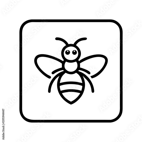 Bee Animal outline Icons