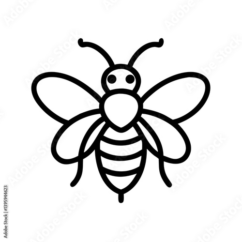 Bee Animal outline Icons