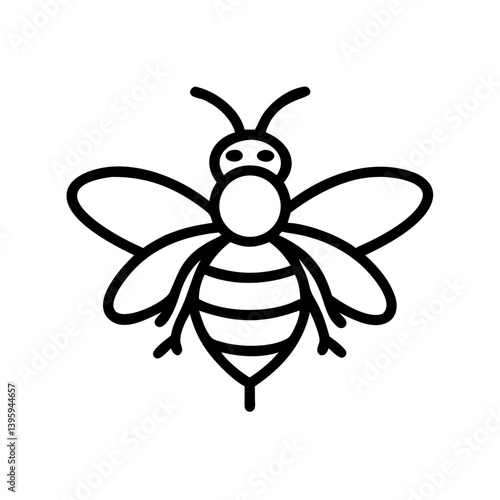 Bee Animal outline Icons