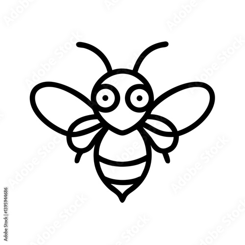 Bee Animal outline Icons