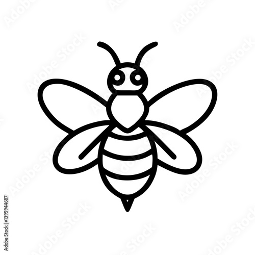 Bee Animal outline Icons