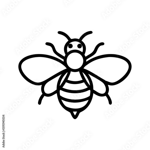 Bee Animal outline Icons