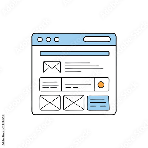 vector login form on gray background