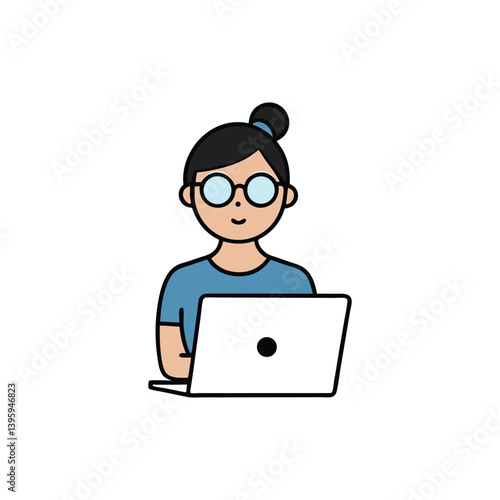 businessman with laptop