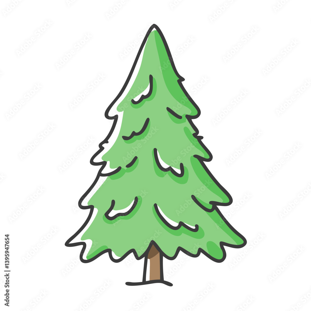 douglas fir tree icon, douglas fir tree vector illustration-simple illustration of douglas fir tree, perfect for douglas fir tree logos and icons douglas fir tree icon, douglas fir tree vector illustration-simple illustration of douglas fir tree, perfect for douglas fir tree logos and icons