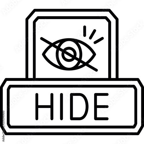 Hide Icon