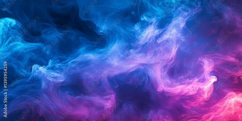Abstract Colorful Smoke Design Abstract Colorful Smoke Design