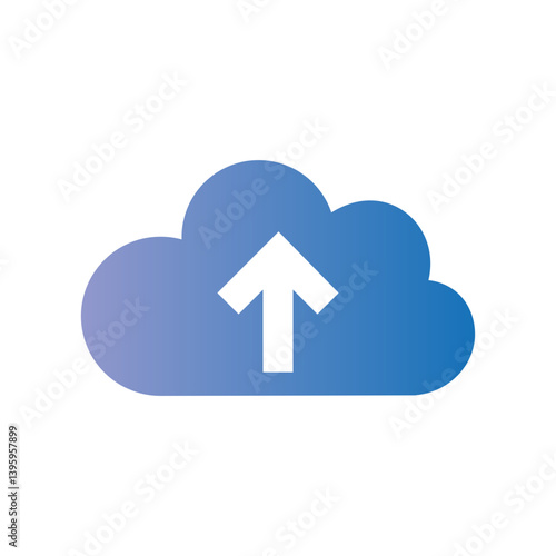 An array of vector icons with cloud shapes and symbols, illustrating global connectivity, data security, and online tools in a minimal and modern design