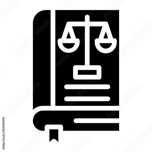 Constitution line icon