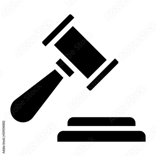Not Guilty Verdict line icon