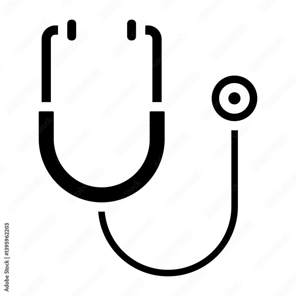Stethoscope line icon Stethoscope line icon