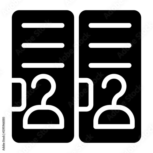 Dressing Room  line icon