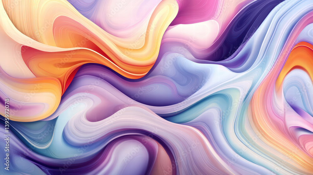 Swirling Colors: A captivating abstract composition of dynamic, flowing forms and vibrant hues that create a sense of movement, energy, and visual delight. Swirling Colors: A captivating abstract composition of dynamic, flowing forms and vibrant hues that create a sense of movement, energy, and visual delight.