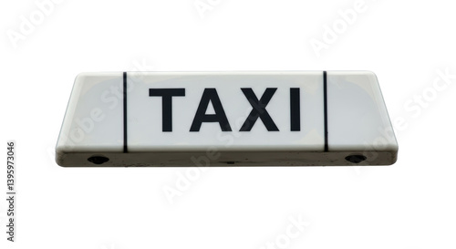 Photos Isolated Taxi Sign