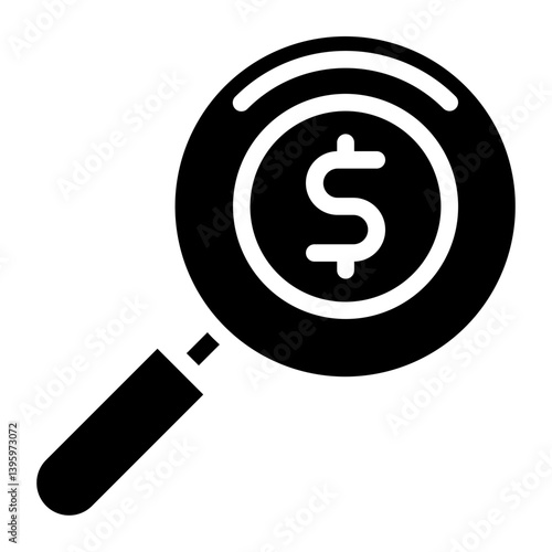Magnifier line icon