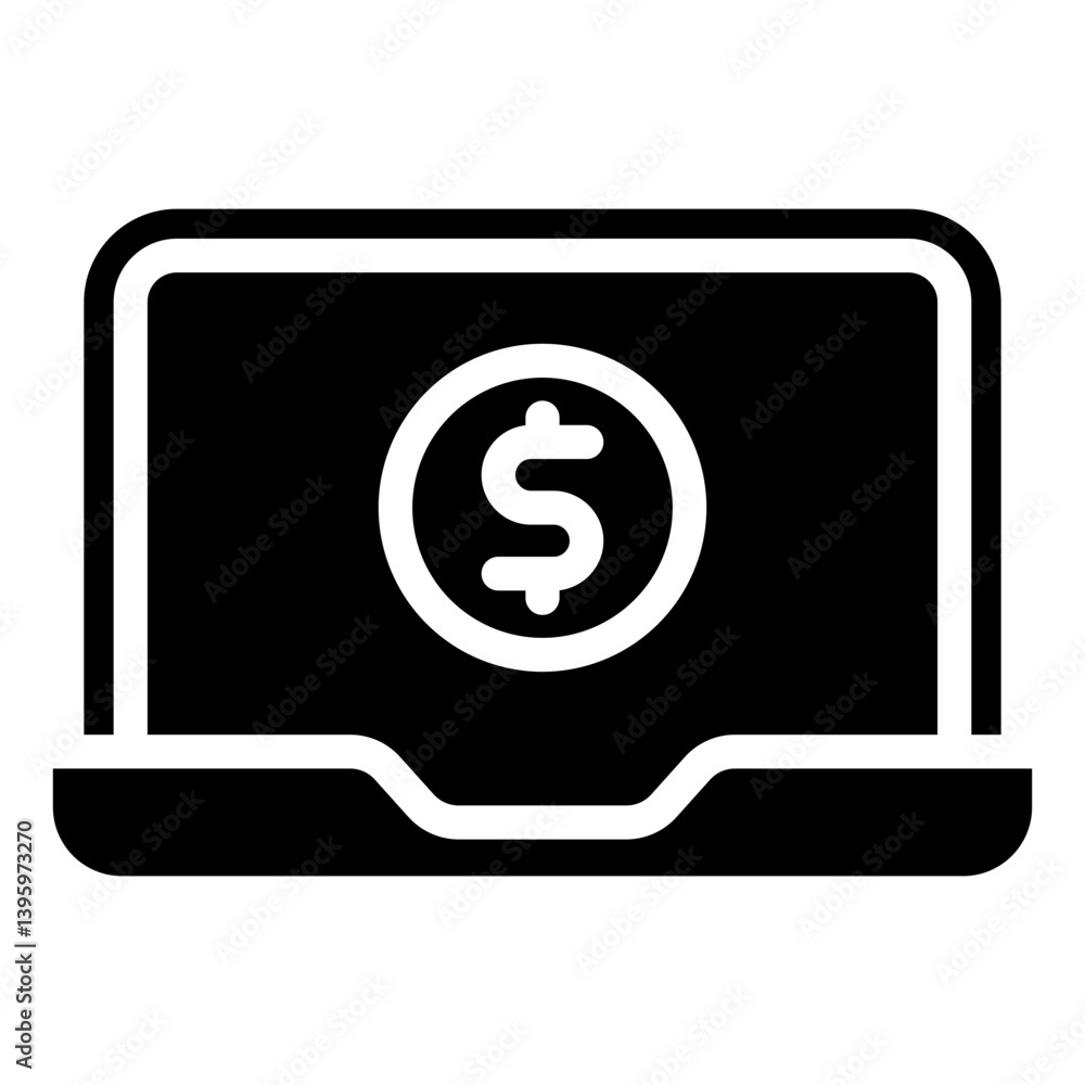 Laptop line icon Laptop line icon