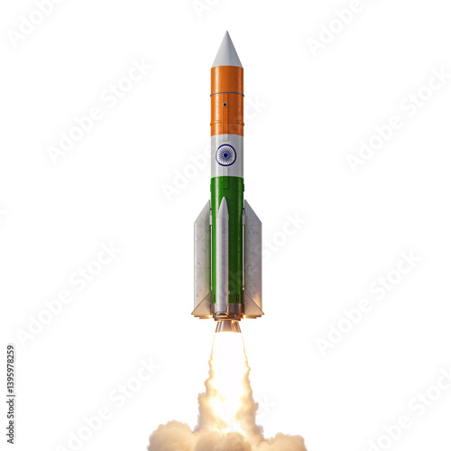 Indian Missile Launching, a Powerful Representation of National Strength