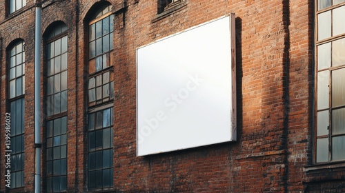 Wallpaper Mural plain white blank Square Signage mockup in wall Torontodigital.ca