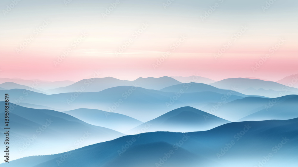 Landscape-oriented abstract background with soft pastel gradients Landscape-oriented abstract background with soft pastel gradients