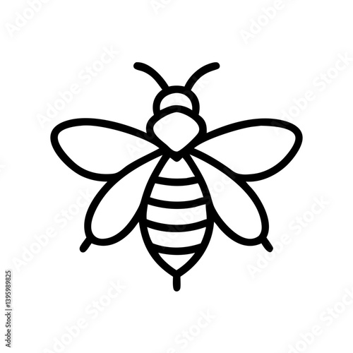 Bee Animal outline Icons