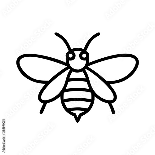 Bee Animal outline Icons
