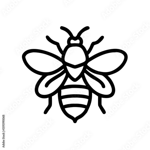 Bee Animal outline Icons