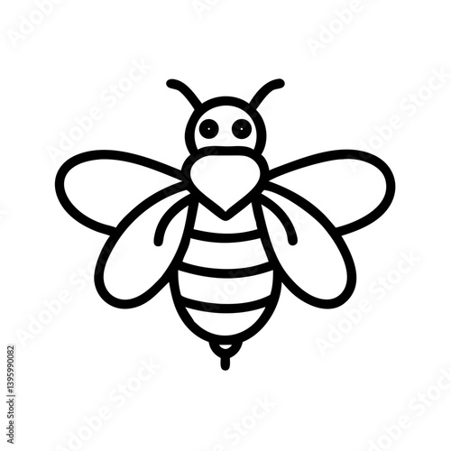 Bee Animal outline Icons