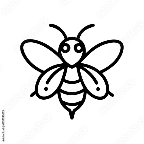 Bee Animal outline Icons