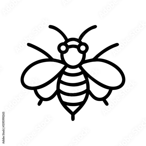 Bee Animal outline Icons