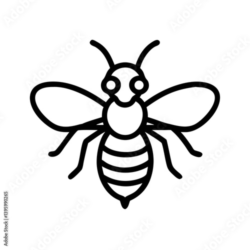 Bee Animal outline Icons